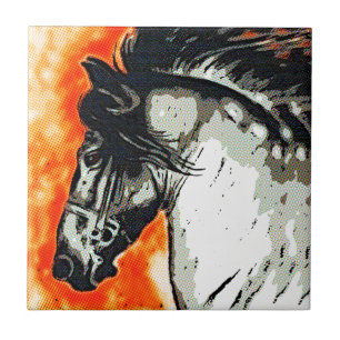 Friesian Mustang Fliese