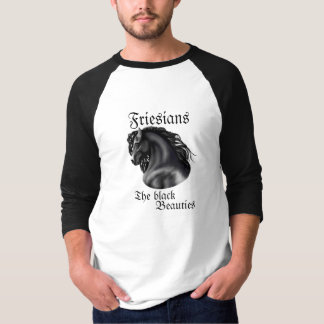 Friesische Rinder, die schwarzen Schönheiten T-Shirt