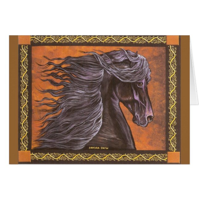 Friesisches Pferd (Vorderseite (Horizontal))