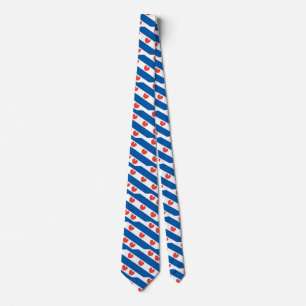 Friesland - Fryske - Friese Vlag - Neck Tie Krawatte