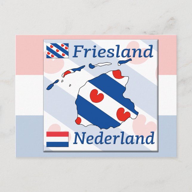 Friesland - Nederland Postkarte (Vorderseite)
