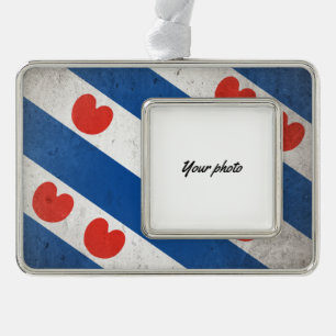 Friesland Rahmen-Ornament Silber
