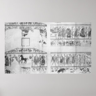 Frieze from the Grotto della Querciola Poster