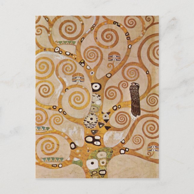 Frieze II von Gustav Klimt Postkarte (Vorderseite)