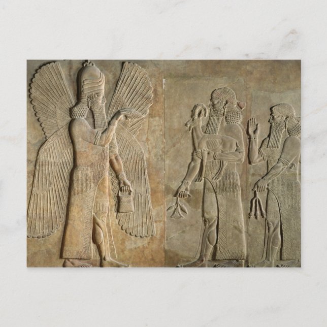 Frieze mit Flügelgeist Postkarte (Vorderseite)