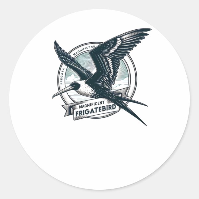 Frigatebird 3 Sticker (Vorderseite)