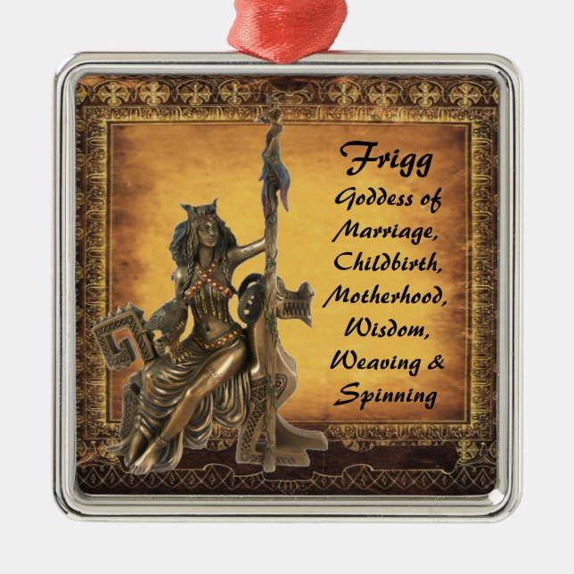 Frigg 2 silbernes ornament (Vorne)