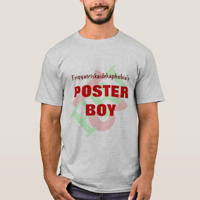 Friggatriskaidekaphobias Plakat-Junge T-Shirt (Vorderseite)