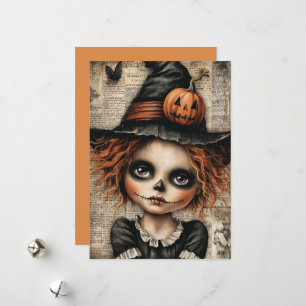 Fright & Delight Halloween Feiertagskarte