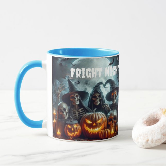 Fright night Halloween Tasse (Mit Donut)