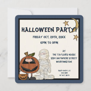 Fright Night Monsters 2 Halloween-Party Einladung
