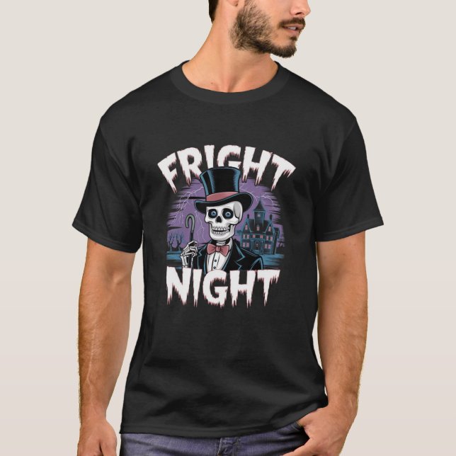 Fright Night Skeletts T - Shirt (Vorderseite)