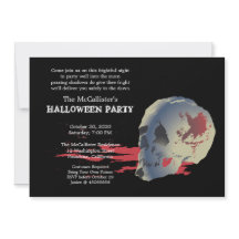Fright Night Skull Halloween Party