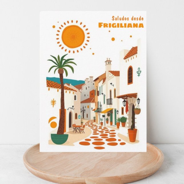 Frigiliana Andalusien - Spanien Urlaub Postkarte (Von Creator hochgeladen)