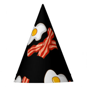 Frigs Bacon Frühstück Liebhaber von Feinschmecke Partyhütchen