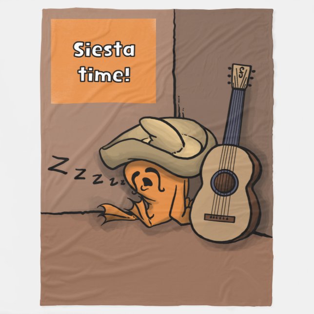 Frijole Frog Siesta Large Blanket Fleecedecke (Vorderseite)