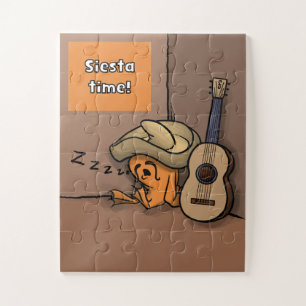 Frijole-Frosch-Siesta 30-Teile-Puzzle Puzzle