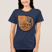 Frijole-Frosch-Siesta-Damen-T-Shirt