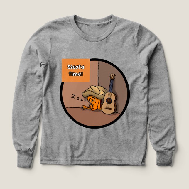 Frijole Frosch Siesta Jungen LS-Shirt (Design Vorderseite)