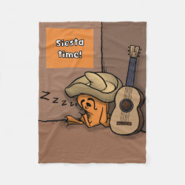 Frijole-Frosch-Siesta-Kleine-Decke Fleecedecke