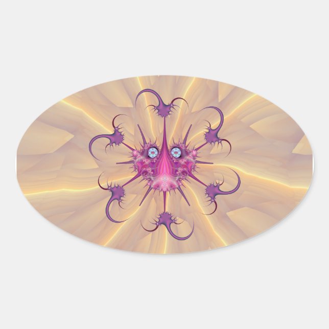 Frijoles Bug & Anti-Virus Oval Aufkleber (Vorderseite)
