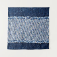 Fringed denim blauen Jeans Rahmen.
