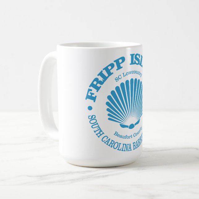 Fripp Island (Seashell) Kaffeetasse (Vorderseite Links)