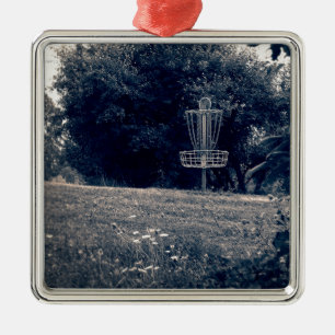 Frisbee Disk Golf Basket Ornament Aus Metall