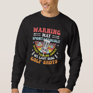 Frisbee Golf Disk Golf Golf Sweatshirt