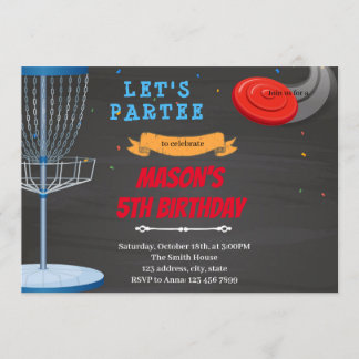 Frisbee Golf Einladung