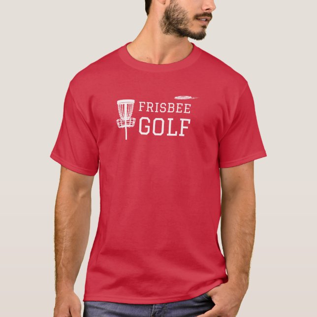 Frisbee Golf Enthusiast T - Shirt (Vorderseite)