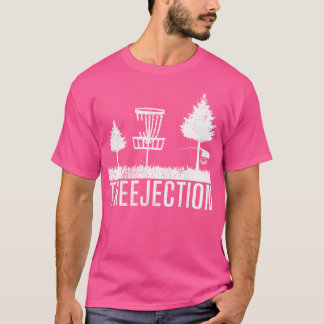 Frisbee Golf Treejection Funny Disk Golf T-Shirt