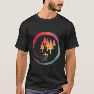Frisbee Golfer Disk Golf Basket T-Shirt