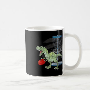 Frisbee Golfer T Rex Dinosaur Golf Spieler Dino Di Kaffeetasse