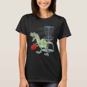 Frisbee Golfer T Rex Dinosaur Golf Spieler Dino Di T-Shirt