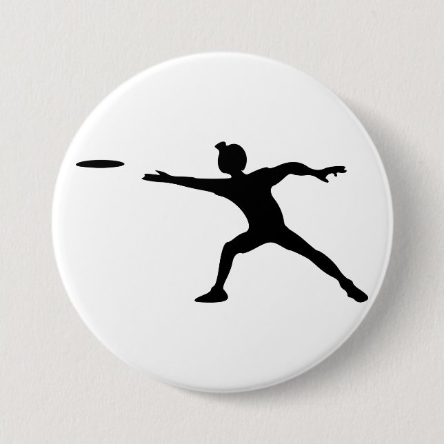 Frisbee-Knopf Button (Vorderseite)