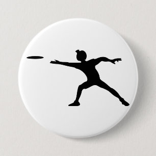 Frisbee-Knopf Button