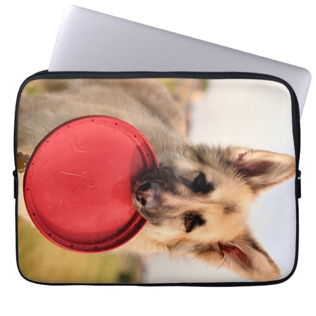 Frisbee Laptopschutzhülle (Vorderseite)