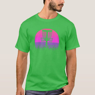 Frisbee Retro 80er Jahre Stil Geschenk lustig T-Shirt