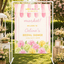 Frisch auf dem Markt: Florale Begrüßung zur Brautp