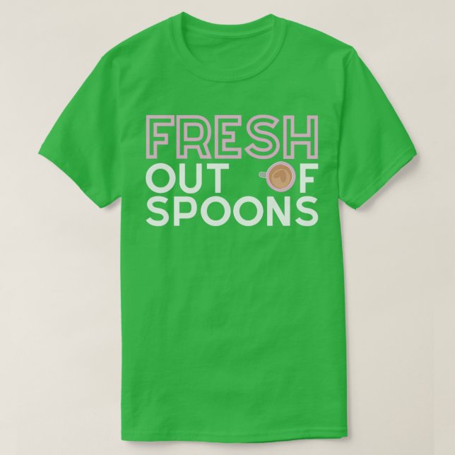 FRISCH aus Spoons-Spoonie T-Shirt (Design vorne)