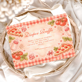 Frisch Gelieferte Windel Tombola Begleitkarte