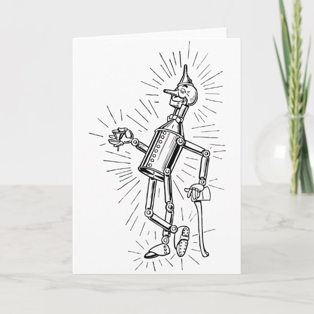 Frisch geöltes Tinman Karte (Vorderseite)