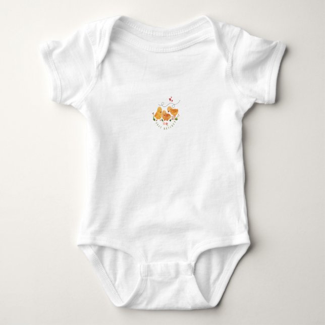 Frisch Geschlüpft Baby Strampler (Vorderseite)