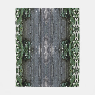 Frisch geschnittener Sage Barn-wood Twinkle Lights Fleecedecke