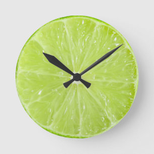 Frisch Limon Runde Wanduhr
