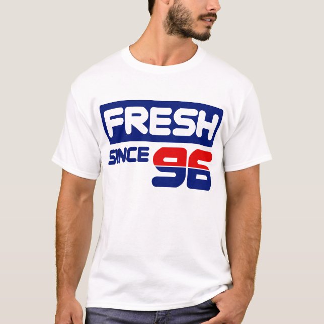 Frisch seit 96 Sneakerhead dem T-Shirt (Vorderseite)