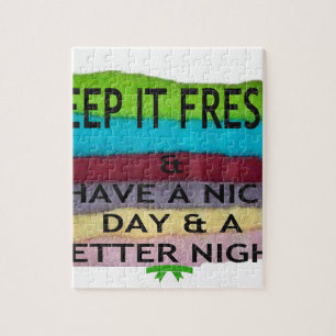 Frisch und sauber: Farbenbruch für einen Neubeginn Puzzle