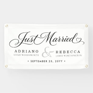 Frisch Vermählt Auto Banner
