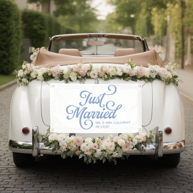 Frisch Vermählt Auto Banner (Von Creator hochgeladen)